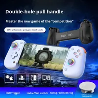 Manette de jeu avec double joystick Hall RGB, contrôle précis, pour PS XBOX ANDROID, accessoires de jeu