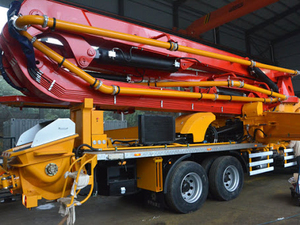 Prix d'usine, camion pompe à béton de 38 tonnes, 48 m, équipement hydraulique pliable pour la construction - Product Image 3