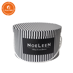 Chapeau personnalisé Boîtes D'emballage De Baseball Chapeau Noir Et Blanc Boîtes - Product Image 5