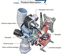 RHF4H VIDA Turbo Charger 8972402101 8-97373-777-1 untuk Isuzu D-MAX 2.5 TD 136HP 4JA1-L 2004-