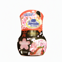 Étiquette thermorétractable personnalisée pour bouteille de détergent, nettoyant, gel douche, film thermorétractable à sceller à la chaleur