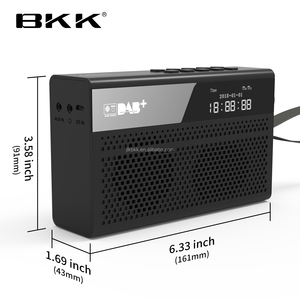 Nhà Máy Trực Tiếp Bán Đài Phát Thanh Receiver Với Bluetooth Loa Dab AM FM Xách Tay Kỹ Thuật Số Dab Radio Cho Châu Âu Và Úc - Product Image 4