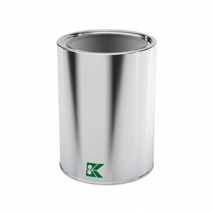 Conteneur métallique agricole Kontensan K017 1,5 L, cylindre en fer blanc, 105 x H160 mm, équipement de transport et de stockage - Product Image 2