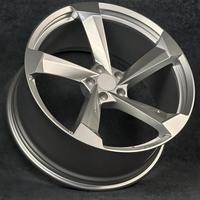 Jantes forgées argentées pour voitures particulières 18 19 20 21 22 5x112 pour Audi Rotor Rs6 A5 A4 S5 Rs7 A6 Q5 Rs5 S3 A3 Rs3 A7 Q7 A8
