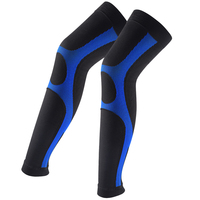 Bas de compression de soutien de cuisse athlétique Compression dégradée 20-30 MmHg avec bande de silicone traitement des varices