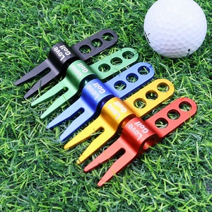 Juego de palos de golf planos y novedosos para mujer, plegables, forjados, con hebilla, color naranja, para putting, transpirables, para torneos, con marcador de pelotas de golf y soporte de exhibición. - Product Image 1