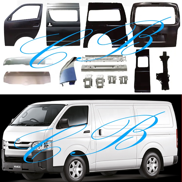 High Quality Rear Back Door for HIACE KDH200 2005-2018 Rear Back