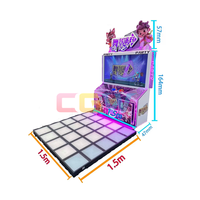 CGW nouvelle machine de danse 2 joueurs danse rédemption Machine de jeu à pièces danse simulateur d'arcade Machine de jeu