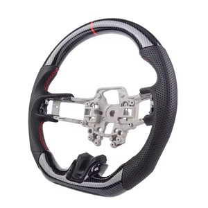Para <span class=keywords><strong>Ford</strong></span> <span class=keywords><strong>Mustang</strong></span> 2018 2019 2020 2021 2022 GT350 GT500 Hydro-Dip aspecto de fibra de carbono volante accesorios de coche - Product Image 2