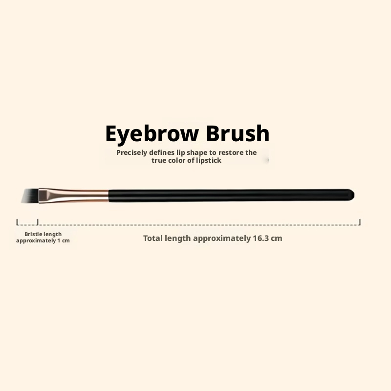Light luxury black gold-eyebrow brush