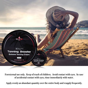 Gel Bronceador Intensivo Deep Dark Luxe con Aroma a Cereza - Bronceado Rápido para Exteriores y Camas Solares, Brillo Duradero - Product Image 3