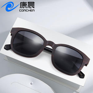 Gafas de sol de madera Conchen W3062 UV400 polarizadas para hombre, protección solar para viajes, conducción y pesca - Product Image 4