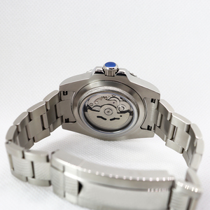 Reloj de buceo automático de acero inoxidable con cristal de zafiro, esfera de 40 mm de diámetro, cristal de zafiro verde, relojes japoneses vintage - Product Image 3