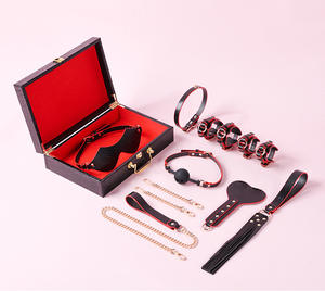 Groothandel Fabriek Krokodil Patroon Sm Game 7 Stuks Koppels Flirten In Bed Volwassen Speelgoed Vrouwelijke Slaven Gebonden Handboeien - Product Image 4