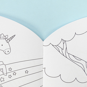 Rifornimento di scuola Carino Unicorno Disegno Del Fumetto Per Bambini A Forma di Libri <span class=keywords><strong>Da</strong></span> <span class=keywords><strong>Colorare</strong></span>/Blocchetto per Appunti - Product Image 4