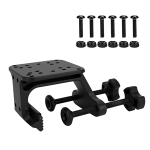 ขายึดเรืออะลูมิเนียม Welpaw แบบ C-Clamp, ฐานยึดปรับได้ขนาด 3.27 นิ้ว สำหรับรางเรือ โต๊ะ และอุปกรณ์ทางทะเล - Product Image 1
