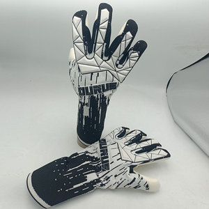 Gants de gardien de but de haute qualité en cuir, avec sangle de poignet réglable, imperméables, pour l'entraînement au football, les meilleurs gants de gardien de but - Product Image 3