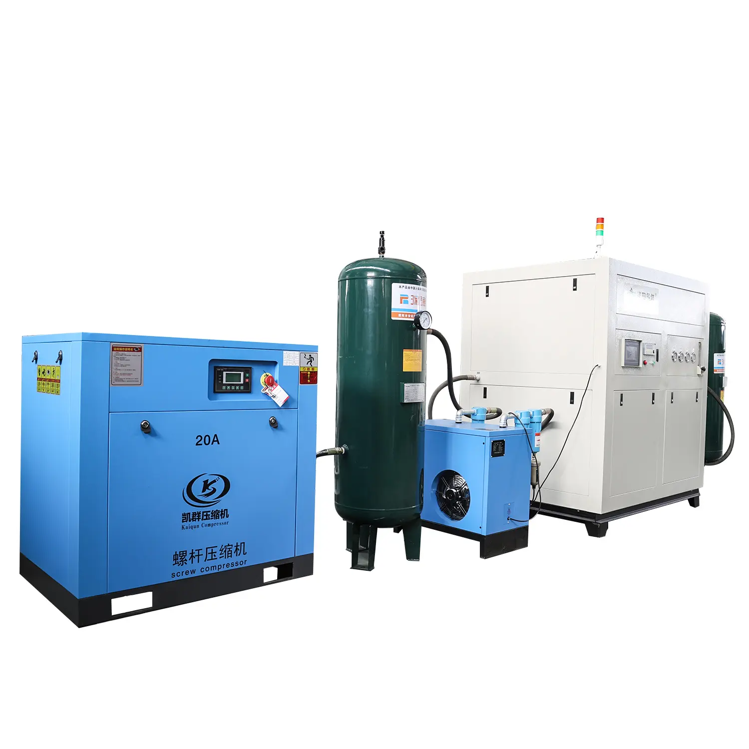 Compressor de ar de alta pressão Yangtian 200Bar, com o impulsionador de hidrogênio de fácil operação, livre de óleo