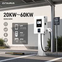 Chargeur EV Byd de haute qualité 20KW/30KW/40KW/60KW, charge rapide CCS2 GBT Chademo, station de charge au sol pour voitures électriques