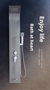 Modern Luxury 304 Stainless Steel Rain <strong>Shower</strong> Panel, Full Set with Mix <strong>Shower</strong> Faucet, High-End <strong>Shower</strong> <strong>System</strong> for Bathroom Hotel - Product Image 6