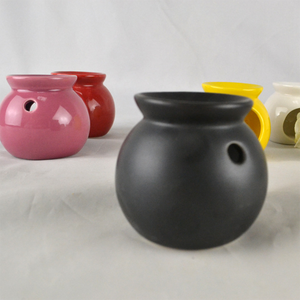 Hot Sale Handgemaakte Luxe Ronde Keramische Kaarshouder Aanpasbaar Kerstcadeau Huisdecoratie Aardewerk Materiaal - Product Image 3