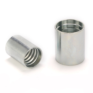 <strong>Hydraulic</strong> Ferrules Carbon Steel in Stock Ferrule 1SN <strong>R1</strong> <strong>Hydraulic</strong> <strong>Rubber</strong> <strong>Hose</strong> Crimping Ferrule - Product Image 1