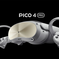 Casque VR tout-en-un PICO 4 Pro avec taux de rafraîchissement de 90Hz 8 Go + 525 Go de mémoire Casque VR à angle de champ de 105 degrés pour jouer à des jeux