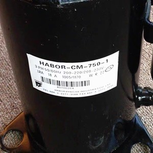 หอทำความเย็นแบบไหลข้าม Harper Crossflow รุ่น HABOR-CM-600-1 3 เฟส 50/60Hz 200-220/208-230V 700/810W ใช้สารทำความเย็น R22 อะไหล่เครื่องทำความเย็น - Product Image 3