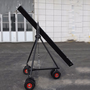 Grúas para Cámaras de Video de 12.4 m de Aleación de Aluminio con Joystick y Controladores de <span class=keywords><strong>Zoom</strong></span>, Monitor de 7 Pulgadas, <span class=keywords><strong>Dolly</strong></span> de 6 Ruedas, Alimentado por Batería - Product Image 4