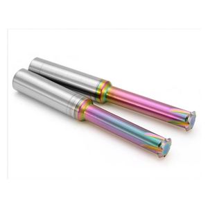 Fraise à fileter spirale à 4 cannelures en carbure monobloc sur mesure OEM/ODM, coupe haute vitesse, revêtement nano - Product Image 1
