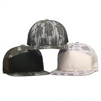 Casquette Trucker en Coton Uni à 6/7 Panneaux de Haute Qualité, Modèle 168, Casquette Snapback Vierge pour Mariage et Fêtes