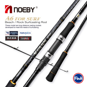 Caña de <span class=keywords><strong>Surfcasting</strong></span> al por Mayor de 2 Secciones de Carbono 3.05m 3.2m con Anillas Fuji Alconite para Pesca de Larga Distancia en Playa y Roca - Product Image 1