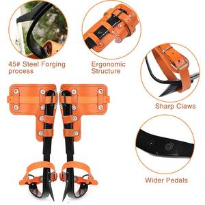 Punte rampicanti dell'albero degli scalatori del palo di legno dello strumento rampicante dell'albero - Product Image 3