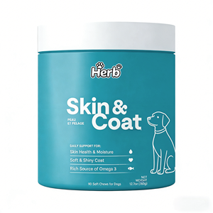 OEM ODM Golosinas Blandas para Perros con Alto Contenido de Proteínas para la Salud de la Piel y el Pelaje con Ácidos Grasos OMEGA para el Apoyo Inmunológico OMGEA - Product Image 1