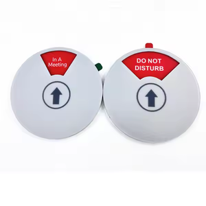 Nouveau rond personnalisé Ne pas déranger/Veuillez <span class=keywords><strong>frapper</strong></span>/sortir du bureau/<span class=keywords><strong>dans</strong></span> une réunion Panneau <span class=keywords><strong>de</strong></span> porte magnétique anti-rayures pour le bureau - Product Image 6