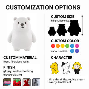 Sculpture en résine de lapin en <span class=keywords><strong>mousse</strong></span>, durable, <span class=keywords><strong>pour</strong></span> l'extérieur et l'intérieur, statue de jardin, décoration de <span class=keywords><strong>pelouse</strong></span>, ornement de maison, thème alimentaire - Product Image 4