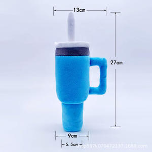 Felpa ecológica impermeable perro juguetes taza de agua sonido juguete resistente a mordeduras resistente al desgaste - Product Image 4