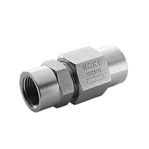 Válvulas de Retención de Acero Inoxidable SS316 de Alta Presión, Antirrotura, 6000 psi, Estándar Internacional para Instrumentación - Product Image 1