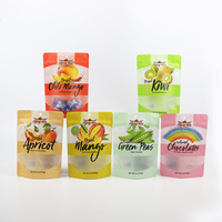 Groothandel Custom Logo Plastic Vacuüm Snack Mango Gedroogd Fruit Pakket Pouch Droog Voedsel Verpakking Zakken