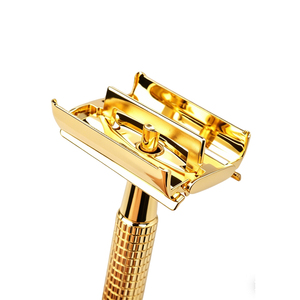 Professionale 11 centimetri In Metallo <span class=keywords><strong>Barba</strong></span> Rasatura Rasoio con Apertura Della Farfalla Micro Pettine Rasoio di Sicurezza Doppio Bordo - Product Image 3