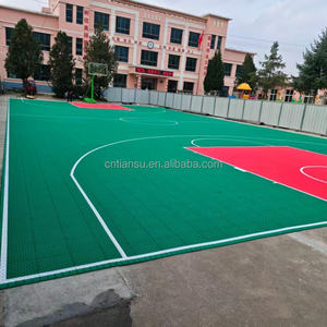 Tuiles de sol pour terrain de basket-ball extérieur de 20x25 pieds, demi-terrain, avec motif <span class=keywords><strong>Jordan</strong></span>, utilisées pour les terrains de basket-ball de jardin - Product Image 4