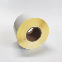 Étiquette en papier thermique utilisée en supermarché