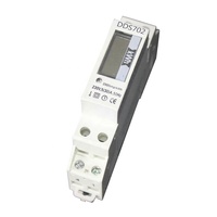 Medidor de Energía Monofásico para Riel DIN E-POWER DDS702 con Pantalla LCD Electrónica de 5(30)A, China