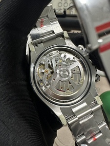 Reloj Cronógrafo Mecánico de Acero Inoxidable de Alta Calidad, 4130 2813 7750, Deportivo, Elegante, con Luz Nocturna, Resistente al Agua 30 bar - Product Image 2