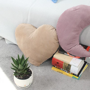 Benutzer definierte moderne Stil Solid Pattern Cord Kissen 3D Star Moon Shape Throw <span class=keywords><strong>Pillow</strong></span> - Product Image 3