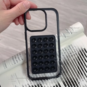 Cốc hút Silicone trường hợp điện thoại cho <span class=keywords><strong>Iphone</strong></span> 17 Pro Max màu rắn chống sốc siêu an toàn Grip tất cả-trong-một <span class=keywords><strong>Selfie</strong></span> <span class=keywords><strong>Stick</strong></span> Kit - Product Image 1