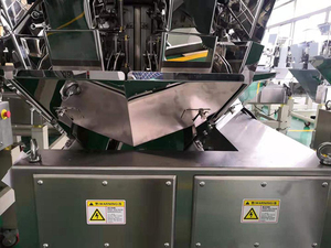 automática completa pesador multicabezal 10/14/20 psiquiatra de pesaje máquina de embalaje para nueces/merienda /de embalaje - Product Image 5