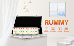 Juego de mesa de 4 piezas de plástico para la familia, Set de juego de mesa de 4 piezas de plástico, bastidores clásicos de juego de mesa para amigos, 106 - Product Image 2