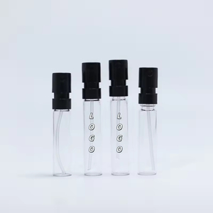 Eco-friendly Recyclable Custom Empty Round clear <b>Perfume</b> Sample Bottle 1.5ml 2ml 3ml 5ml <b>Mini</b> <b>Perfume</b> Bottle With Spray Cap - Product Image 1
