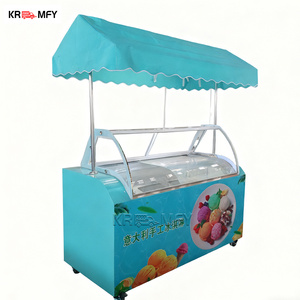 Tricycle-chariot électrique personnalisé 2025 pour la vente de glaces, de pizzas et de fritures mobiles – Véhicule de restauration de rue - Product Image 3